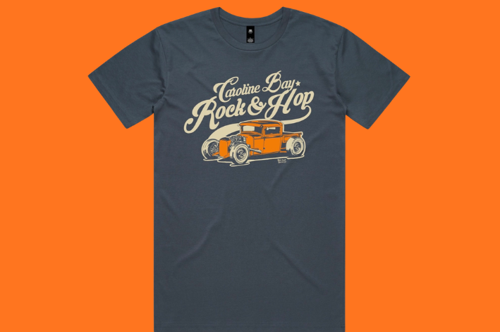 Men's 2027 Caroline Bay Rock and Hop Tee Shirt